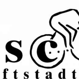 Logo des RSC Erftstadt: Eine stilisierte radfahrende Person ist zu sehen.