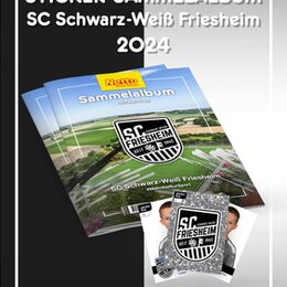Das offizielle Sticker-Sammelalbum des SC Schwarz-Weiß Friesheim