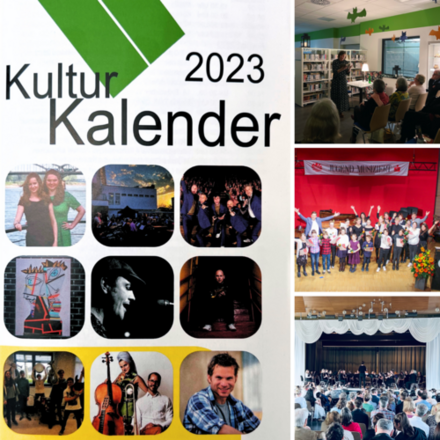 Collage der Kultur in Erftstadt _ Kulturkalender 2023_3.Quartal
