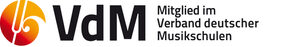 Logo der Mitgliedschaft im Verband deutscher Musikschulen