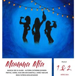 Plakat für Musical Mamma Mia